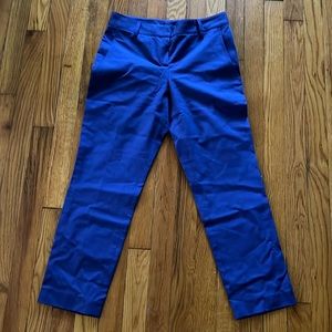 Blue capri pants